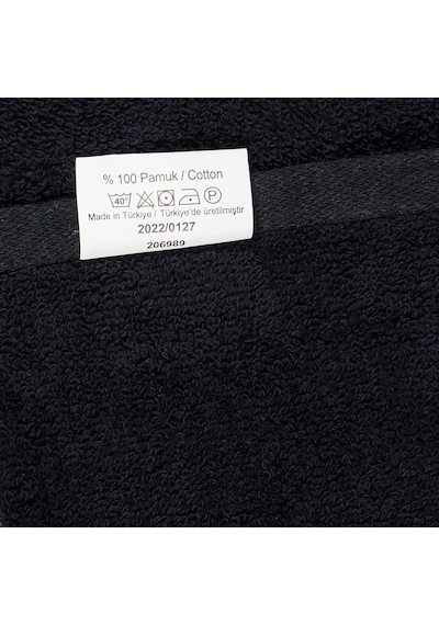 Taç Beşiktaş Lisanslı Arma Baskılı%100 Pamuk Banyo Havlusu, Siyah, 70x140 Cm Sku: Smg8690010209160 Açik Gri