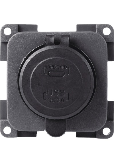 Cbe Mp2usbc/g 12v 3a Type-c + 3a Usb-a Kapaklı Şarj Soketi