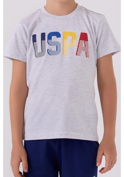 U.S. Polo Assn. U.s. Polo Assn Erkek Çocuk Gri Bermuda Takım Us818-c-v4 Gri