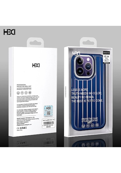 Apple Uyumlu iPhone 14 Pro Kılıf Hbc-190 Kolaj Kapak - Koyu Yeşil