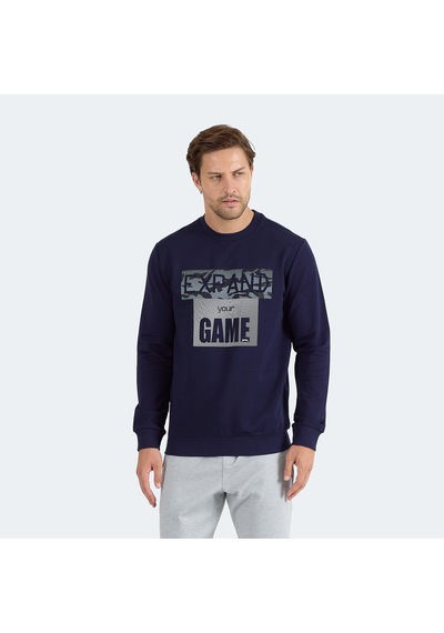 Slazenger RUBIO Erkek Sweatshirt Lacivert