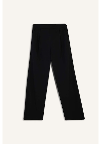 Defacto Regular Fit Cep Detaylı Geniş Paça Pantolon F5413ax25aubk81 Siyah