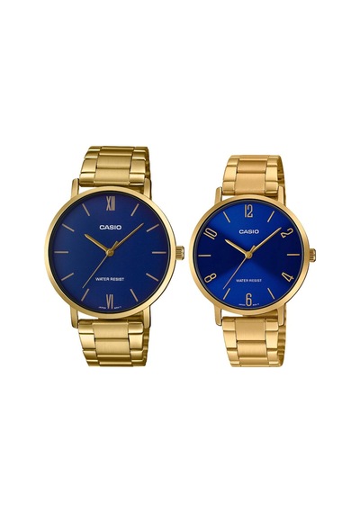 Casio Mtp-ltp-vt01g-2budf Çift Kol Saati Kadın-erkek Metalik
