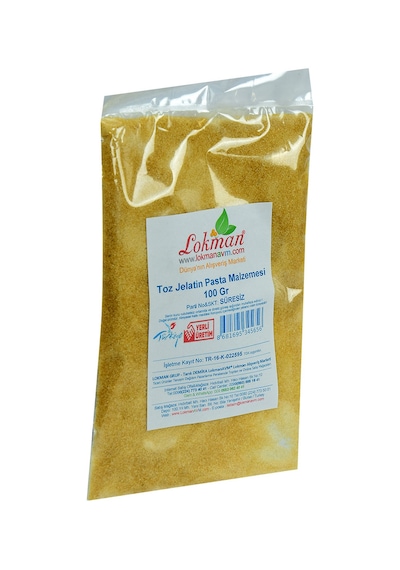Lokman Toz Jelatin Pasta Malzemesi 100 G