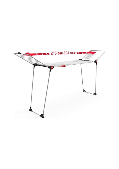 Vileda Infinity Flex 2 Metre'ye Kadar Uzatılabilir, 30 Metre Kurutma Alana Sahip Çamaşır Kurutmalığı Diğer
