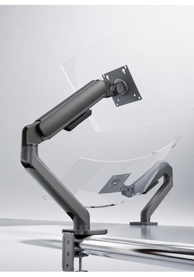 17-34" Lynx Series Gaz Pistonlu Monitör Kolu 10 Kg Kaldırma Vesa Uyumlu Stand Grey