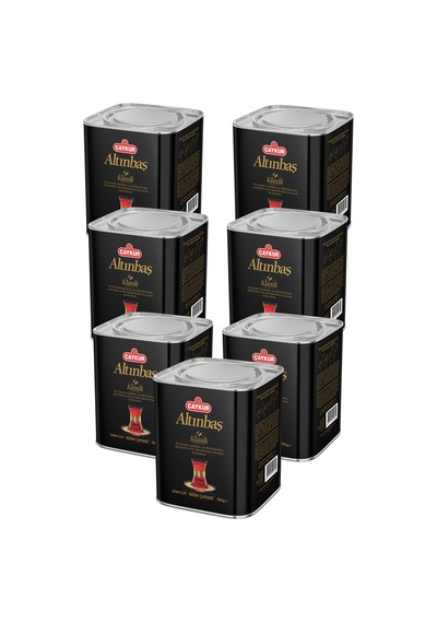 Altınbaş Çayı Teneke Kutu Sade 100 Gr. Yedili Paket