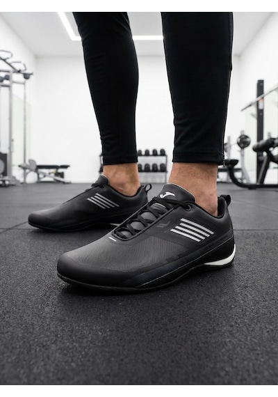 Lescon Zion 2 Siyah Micro Fiber Erkek Spor Sneakers
