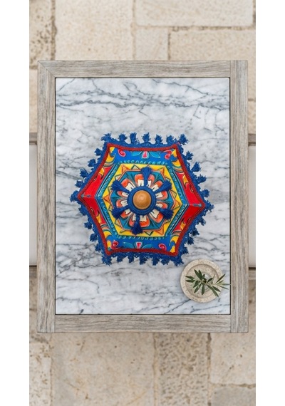 Solea Clover Azure Mini Bali Şemsiyesi Sarı