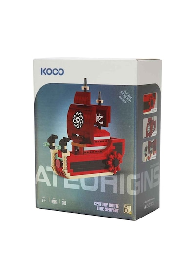 Korsan Gemisi Yapım Seti 300 Parça Eğitici Blok İnşa Seti 6+ Yaş