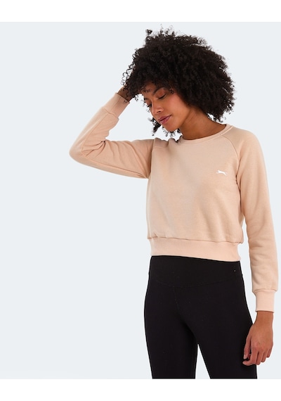 Slazenger KAITO IN Kadın Sweatshirt Bej