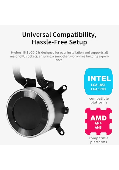 Lian Li Hydroshift Iı 360 Tl Rgb Sıvı Cpu Soğutucu - 360mm Aıo