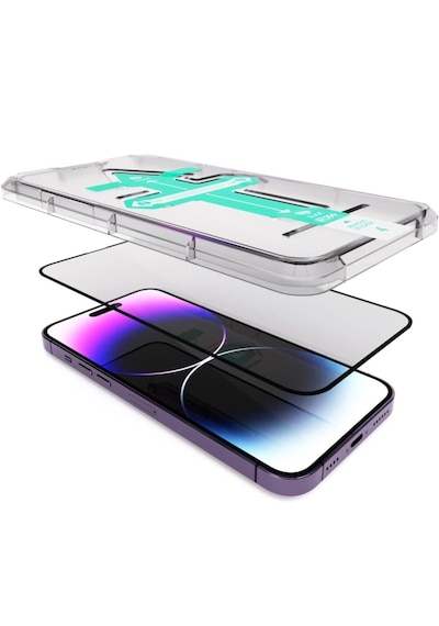 Apple Uyumlu   iPhone 16 Promax Kolay Uygulama Aparatlı 9h Ekran Koruyucu