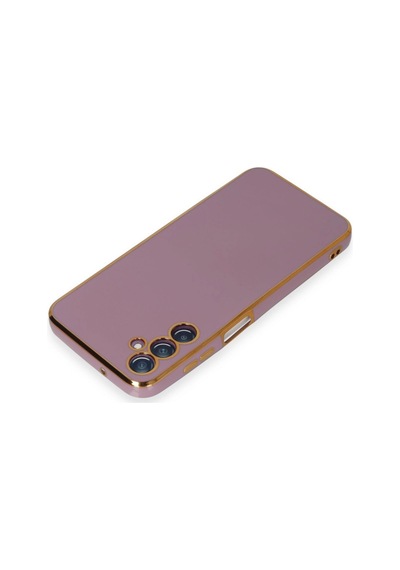 Samsung Galaxy M14 5g Kılıf Volet Silikon - Mor