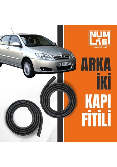 Toyota Corolla Hatchback 2000-2006 Arka İki Kapı Fitili-a Kalite-numlas-nm5829