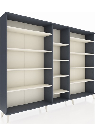 Arges Dolap 11 Raflı 220x30x163 Antrasit-antrasit/aytaşı Antrasıt/aytası - Antrasıt Arges Dolap 11 Raflı 220x30x163 Antrasit-antrasit/aytaşı Antrasıt/aytası - Antrasıt