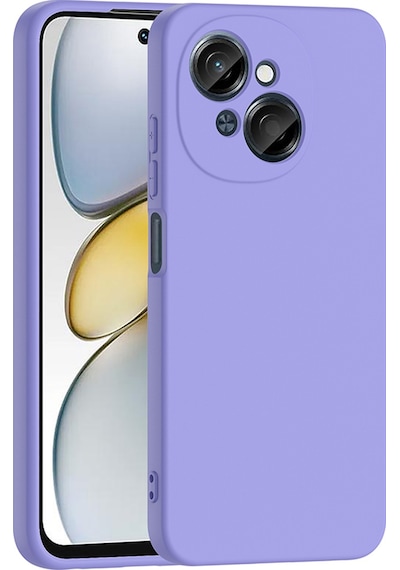 Tecno Spark Go 1 2025 Kılıf Zore Mara Lansman Kapak Lila