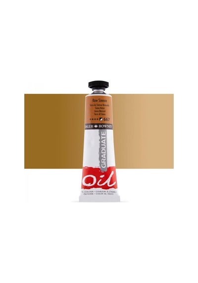 Daler Rowney Yağlıboya Graduate 38Ml Raw Sienna