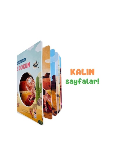 Sincap Kitap İlk Dokun Hisset Kitabım: Çöle Dokun - Melek Dinçer