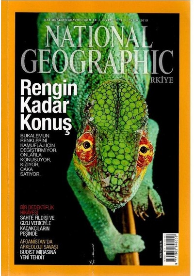 National Geographic Türkiye - Rengin Kadar Konuş Retro Koleksiyon Eski Sayı : Eylül 2015 Not: Ekleri Yoktur