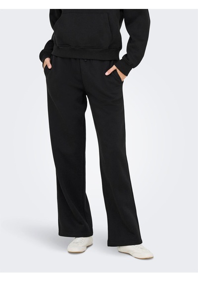 Onlbest Lıfe Straıght Pant Swt Noos Kadın Black Eşofman Altı - 15338734 Siyah