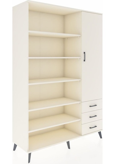 Hyperion Dolap 9 Raflı 3 Çekmeceli Tek Kapaklı 132x44x195 Aytaşı-aytaşı/aytaşı Aytası/aytası Hyperion Dolap 9 Raflı 3 Çekmeceli Tek Kapaklı 132x44x195 Aytaşı-aytaşı/aytaşı Aytası/aytası