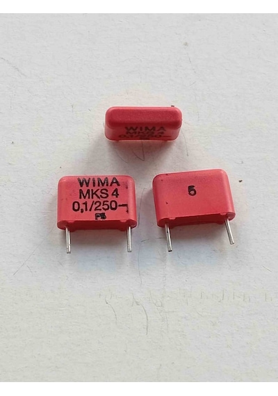 Wima Mks4 0.1/250 100nf 250v Polyester Kondansatör 36 Adet