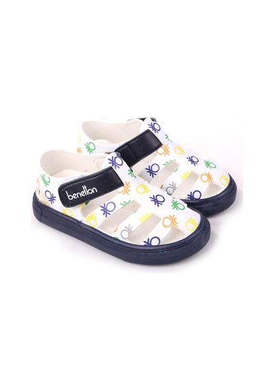 Benetton Bn-1400 Rahat Ortopedik Taban Erkek Çocuk Sandalet Ayakkabı Lacivert