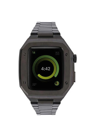 Mey İthalat Watch 44mm Metal Petek Kasalı Kordon - Siyah