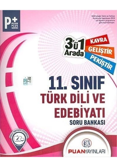 11. Sınıf Türk Dili ve Edebiyatı 3'ü 1 Arada Soru Bankası / Ko...