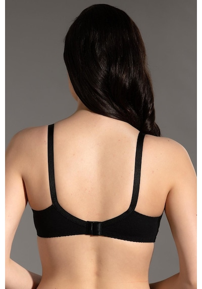 New Bra Kadın Toparlayıcı Boş Kap Desteksiz Siyah Sütyen 3c3t1n7o50 001
