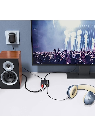 Dijital Analog Ses Dönüştürücü,toslink, Optik Çıkış To Rca Çevirme Dac Dijital Spdıf Koaksiyel Optik Dönüştürme L/r Rca, Toslink Optik Ses Adaptörü İçin Ps4 Hd Dvd Ev Sinema Sistemleri Dijital Analog Ses Dönüştürücü,toslink, Optik Çıkış To Rca Çevirme Dac Dijital Spdıf Koaksiyel Optik Dönüştürme L/r Rca, Toslink Optik Ses Adaptörü İçin Ps4 Hd Dvd Ev Sinema Sistemleri