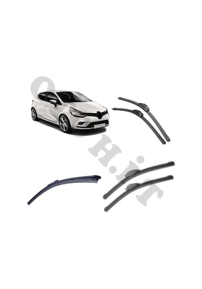 Renault Clio 4 Silecek Takımı Ön Cam Sileceği