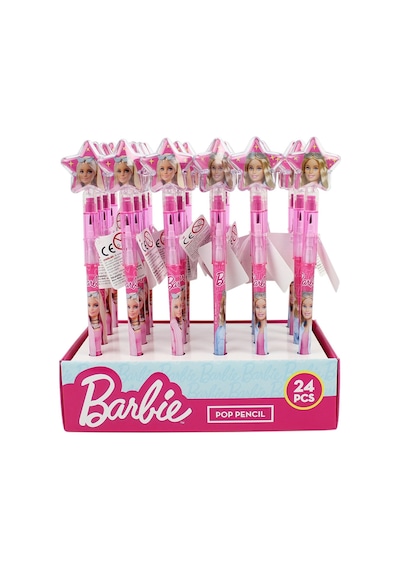 Barbie Geçmeli Kalem B-1029 Yıldız 24/576 B-1029 Çok Renkli
