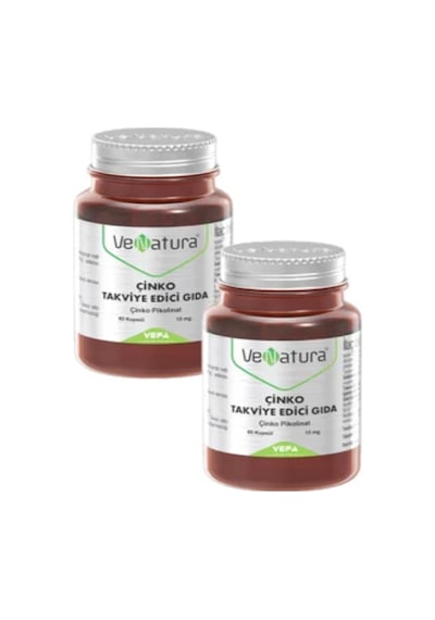 Venatura Çinko 15Mg 60 Kapsül 2 Adet
