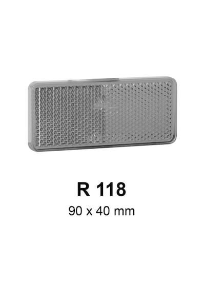 Jokon R 118 Beyaz Karavan Reflektörü 90x40 Mm Yapışkanlı Jk31.0005.521