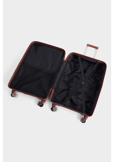 Defacto Unisex Sert Kapaklı Büyük Valiz H2405axnsbe644 Mavi-be644