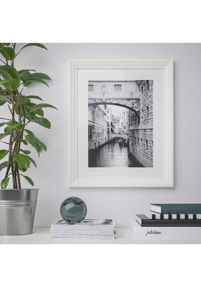Ikea Edsbruk Beyaz Çerçeve, Beyaz, 40x50 Cm