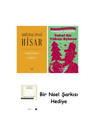 Geçmiş Zaman Köşkleri Ciltli + Tuhaf Bir Yılbaşı Öyküsü + Bir Noel Şarkısı