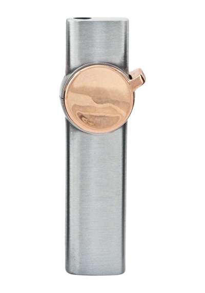 Gümüş Tek Torch Pürmüz Metal Puro Çakmağı - Tr8027