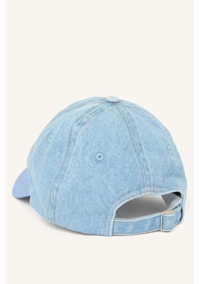 Defacto Erkek Nakışlı Jean Cap Şapka G4769ax26smbe3 Mavi-be3
