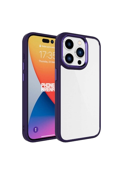 Apple Uyumlu  iPhone 15 Pro Max Kılıf Zore Krom Kapak