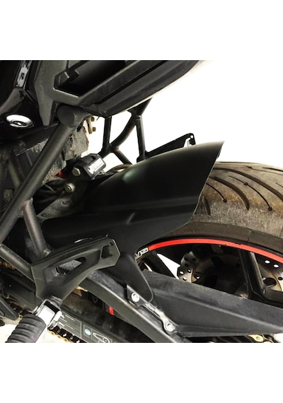 GP Kompozit Kawasaki Versys 650 2009-2017 Uyumlu Arka Çamurluk Siyah