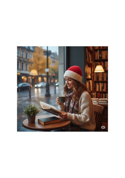 Emybox Kışlık Yün Doku Kadın Bere Yumuşak Örgü Şapka Sıcak Tutan Şık Tasarım Unisex Soğuk Hava Modası Kırmızı