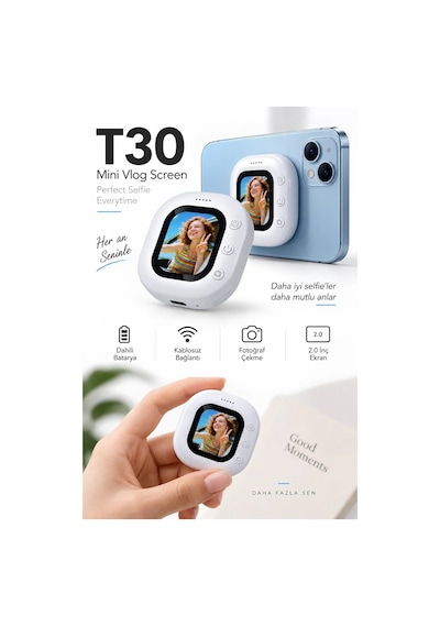 T30 Ekran Veraura Lifestyle Kamera Ürün