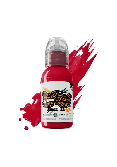 Samuel O'reilly Red - World Famous Ink Dövme Boyası - 1oz/30ml