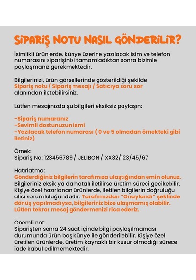 Charmlı, İsimlikli, Telefon Numarası Yazılı, Kedi Boyun Tasması Safety Click Turuncu
