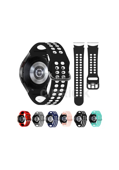 Samsung Galaxy Watch 4 Kordon 40-42-44-46 Mm Delikli Tam Uyumlu
