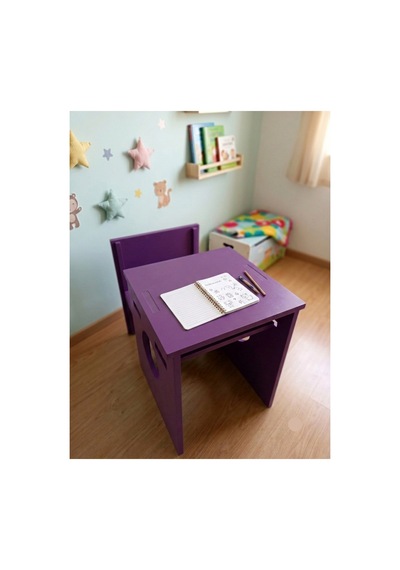 Ergonomik Ahşap Çocuk Çalışma Masası Ve Sandalyesi Seti, Aktivite, Oyun Ve Okuma Masası Seti, Montessori Ahşap Çocuk Aktivite Masası Ve Sandalyesi Mor Ergonomik Ahşap Çocuk Çalışma Masası Ve Sandalyesi Seti, Aktivite, Oyun Ve Okuma Masası Seti, Montessori Ahşap Çocuk Aktivite Masası Ve Sandalyesi Mor