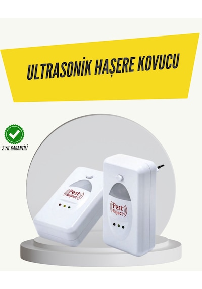 Ilkeshop Ultrasonik Haşere Kovucu Cihaz 150 M2 Etki Alanı